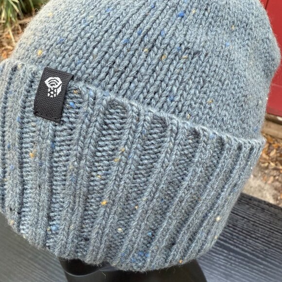 Mountain Hardwear Climber's Classic Beanie Unisex O/S Casual Winter Hat Blue New - Picture 7 of 7